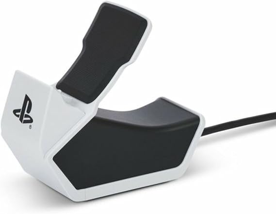 PowerA Solo Charging Station for Wireless DualSense Controller - White, DualSense Controller, Charging, Sony PlayStation, PS5, Officially Licensed