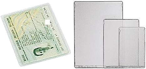 EU Licence, Inner Dimensions 54x86 mm Credit Card ID Case Clear