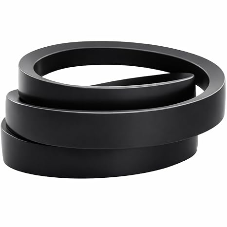 Podoy 954-04195A Snowblower Auger Belt Compatible with MTD Troy-Bilt Craftsman Cub Cadet Yard Man Yard Machines Snow Throwers, Repalces 954-04195 754-04195 754-04195A (1/2" x 37")