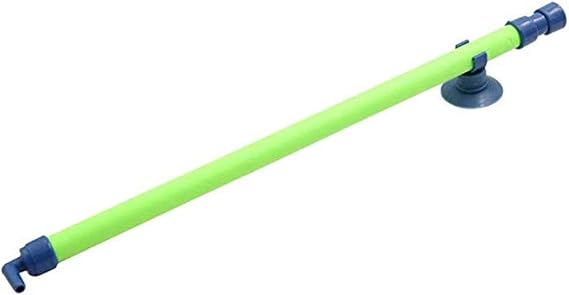 Aquarium Decoration,7inch Air Stone Stick Bubble Wall Tube Oxygenation Pump Decor Aquarium Landscaping Fish Tank Desktop Ornament Decor Fluorescent Green