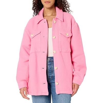 Outerknown Cloud Weave Shirt Jacket Carnation XL