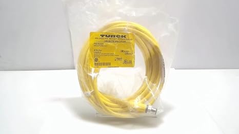 Turck Wkc 4.4T-5-Rsc 4.4T, Eurofast Double-Ended Cordset, U5325-2 Wkc 4.4T-5-Rsc 4.4T