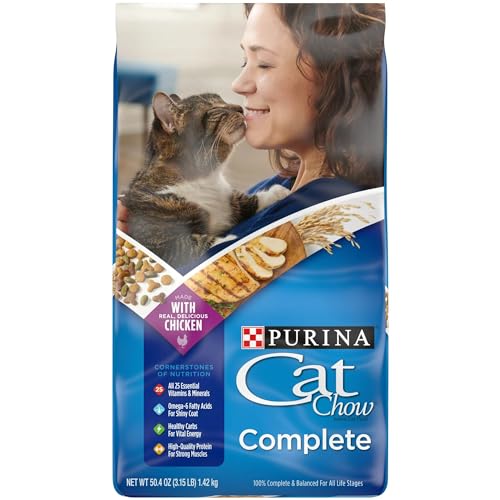 Purina Cat Chow Complete Dry Cat Food, 3.15 LB