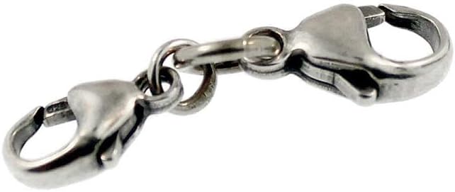 TROLLBEADS Authentic Sterling Silver 10103 Double Clasp, Silver