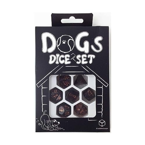 Dogs Dice Set Luna by Q-Workshop