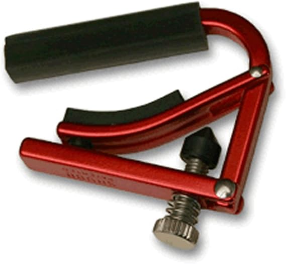 L9REDShubb Lite Series Ukulele Capo - Anodized Red