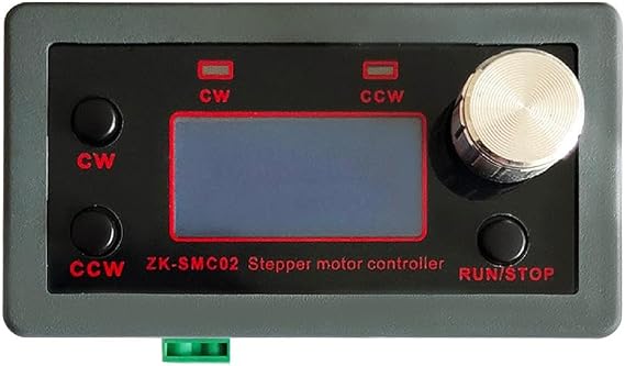 High Precision Stepper Motor Controller Integrated Board LCD Display DC5~30V4A Pulse Speed Angle Control Module Adjustable Stepper Motor Control Module