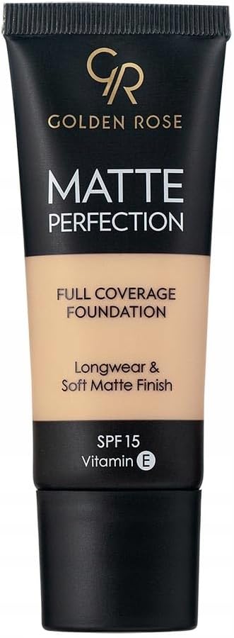 Golden Rose Matte Perfection Foundation - Natural 03 - Yoğun Kapatıcı Mat Fondöten