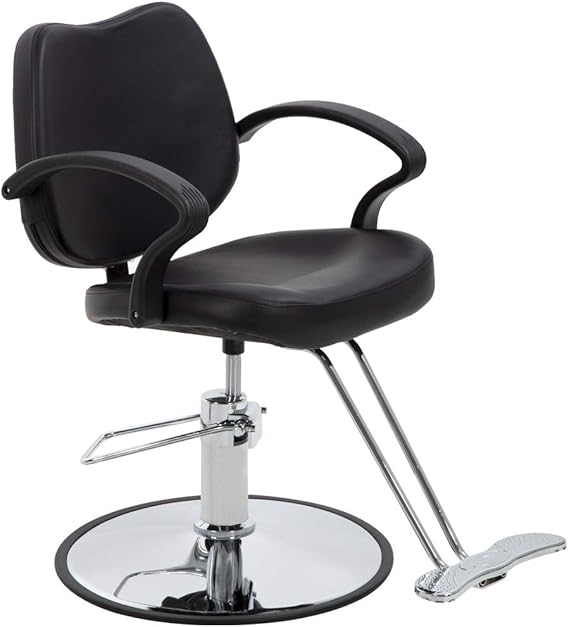 BestMassage | Barber Chair | Black | PU Leather Styling Chair