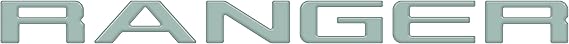 Grille Letter Inserts - Compatible with 2019-2023 Ranger
