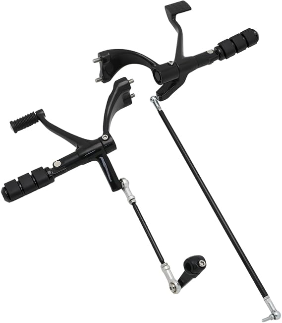 Motorcycle Forward Controls Complete Kit Pegs Levers Linkages For Harley 2004-2013 Sportster XL1200 XL 883 Forty-Eight Roadster Nightster Superlow Iron 883
