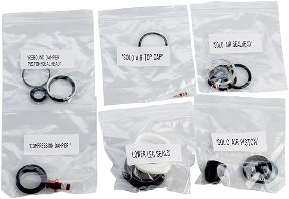 RockShox Fork Service Kit, Full: Yari, Solo Air | bike-suspension-service-parts