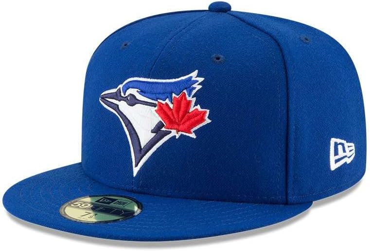 New Era 59Fifty Cap - Authentic Toronto Blue Jays Dark Blue Jays