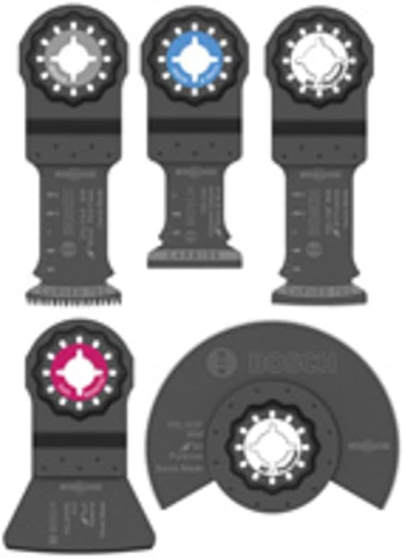 Bosch OSL005C 5 pc. Starlock Oscillating Multi-Tool Accessory Blade Set