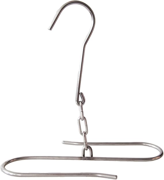 8 Fans Boot Hanger, Stainless Steel for Fishing Hunting Waders