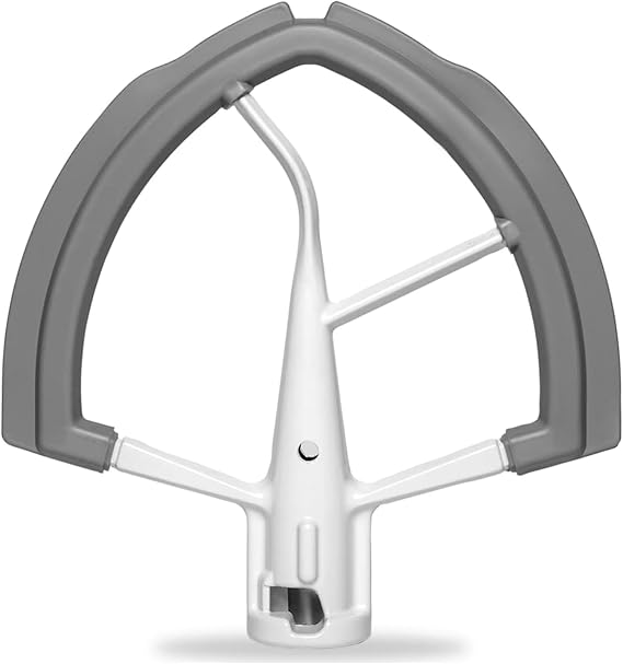 Beater Mixer Replacement Flex-Edge Paddle Mixer Replacement Part Stainless Steel for 6QT Mixers