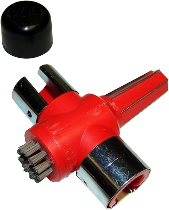 EZRED EZRS541 one Battery Post Cleaner, 4 in