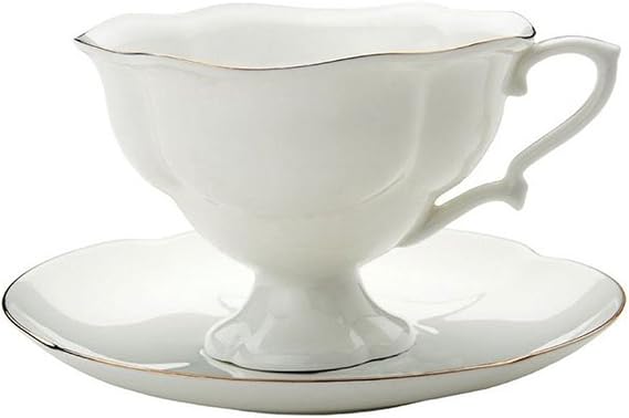 Lomonosov Porcelain Tea Set Cup and Saucer Golden Band Natasha 2 pc Wedding