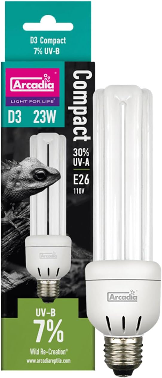 D3 UVB Compact Bulb - 23W - Forest