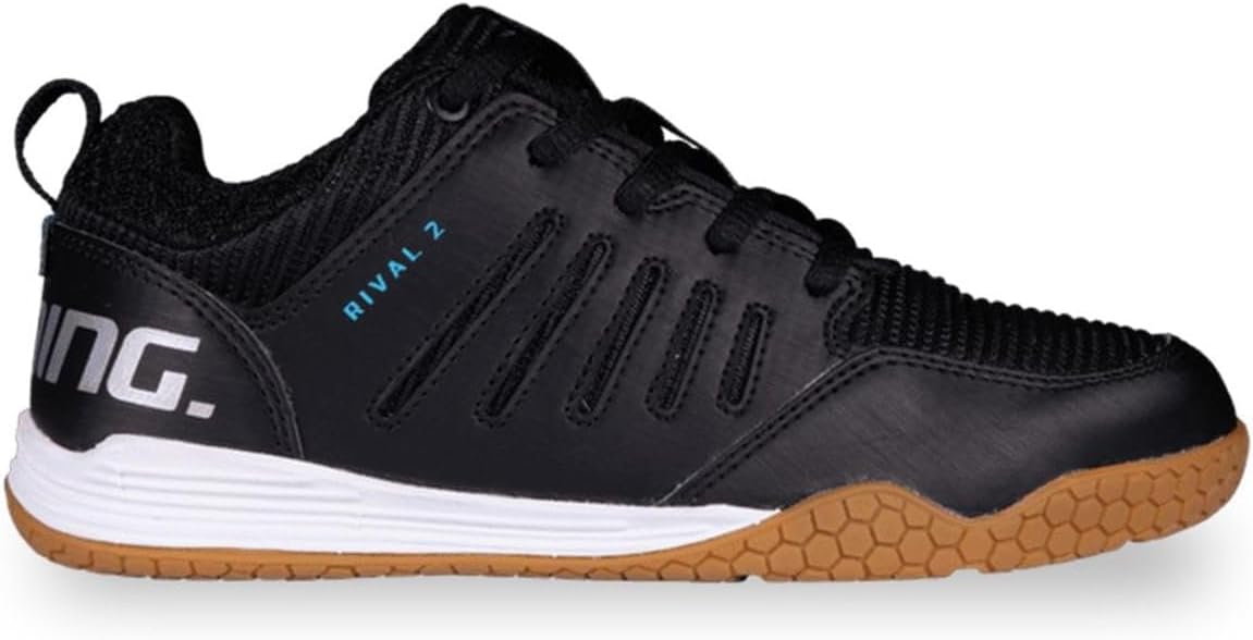 Salming Rival 2 (Black) (Junior) Indoor Squash Shoes (1233100-0101) 6.5