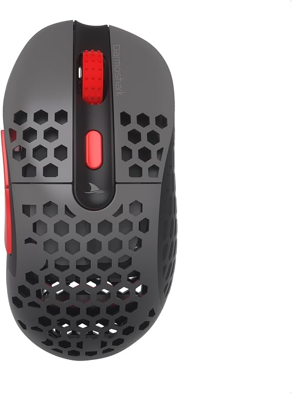 Darmoshark GN1 Wireless Gaming Mouse,Two Modes 2.4G/USB-C Mouse Up to 16000DPI,PAW3335 Optical Sensor Lightweight 79g,5 programmable Button,Computer Mouse for Laptop,PC,Mac