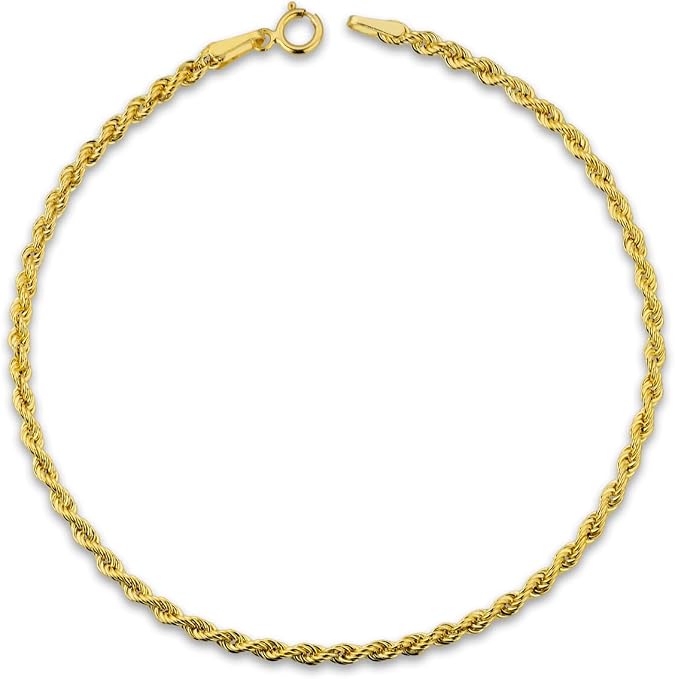 LAMUR Gold Bracelet 375 Classic - Elegant Women's Bracelet Made of 9K Yellow Gold - Timeless Jewellery Bracelet with Fine Design - Elegant Gift for Women for Birthday