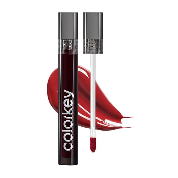 COLORKEY Air Lip Glaze Gloss Series, Lightweight & Hydrating Lip Gloss with Long-Lasting Shine, Enriched with Moisturizing Ingredients, High Shine Glossy Lip Tint, Soft & Plump Lips, Non-Sticky (R702)