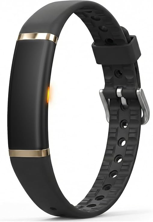 FITVII Screenless Fitness Tracker for Women Men, Health and Fitness Wearable with 24/7 Heart Rate, Blood Pressure and HRV Sleep Monitor, Subscription Free Activity Tracker for Android & iPhone