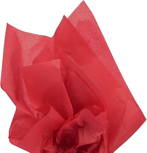 JAM PAPER Tissue Paper - Red - 10 Sheets/Pack