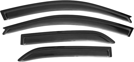 Fit 2002-2007 Mitsubishi Lancer EVO Smoke Tinted Slim Style Window Visor