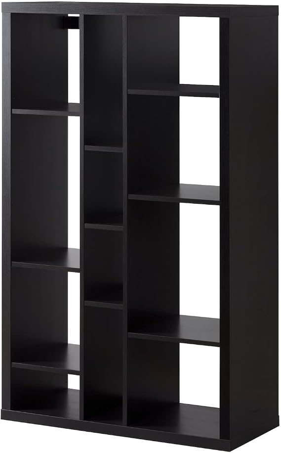 IKEA Kallax Shelf Unit, Black-Brown