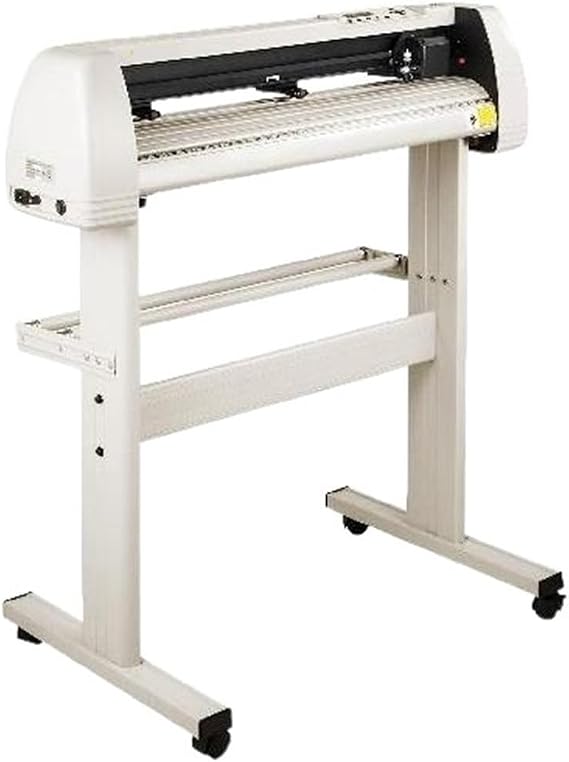 Vinyl Cutter Plotter Sign Cutting Machine with 20 Blades LCD Signmaster Software USB Port 2 Pinch Rollers,High Efficiency