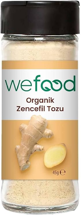 Wefood Organik Zencefil Tozu 45 gr