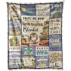 Book Lovers Blanket 50"x60", Birthday Gifts for Book Lovers, Readers, Librarians, Bookworms, Reading Bookish Gifts for Women and Men, Literary Throw Blanket for Christmas Thanksgiving