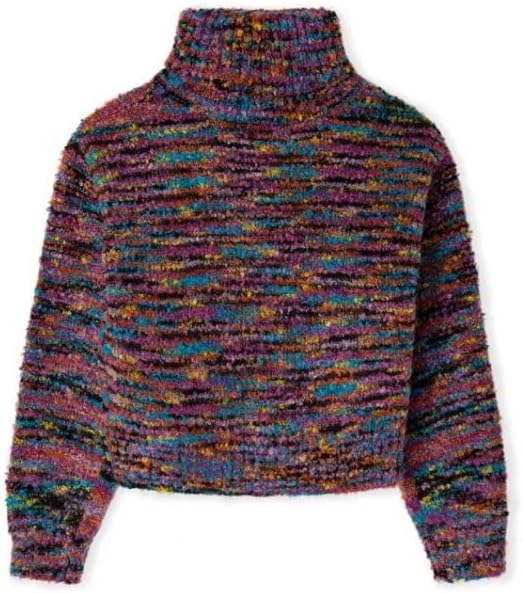 Tuc Tuc | Girls Long Sleeve Pullover Sweater| Collection Glam Rock | Fuchsia, Yellow, Blue