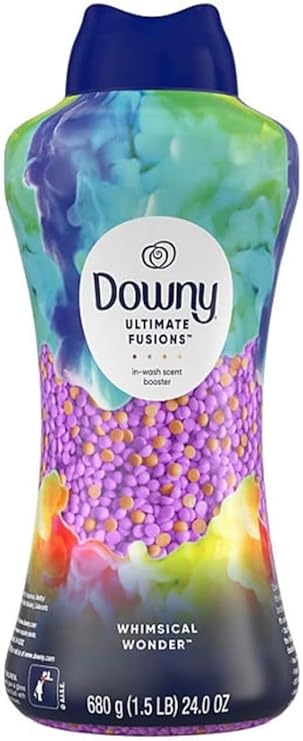 Downy Ultimate Fusions In-Wash Scent Booster Beads + Dual Action Scent Release, Whimsical Wonder (24 oz.)