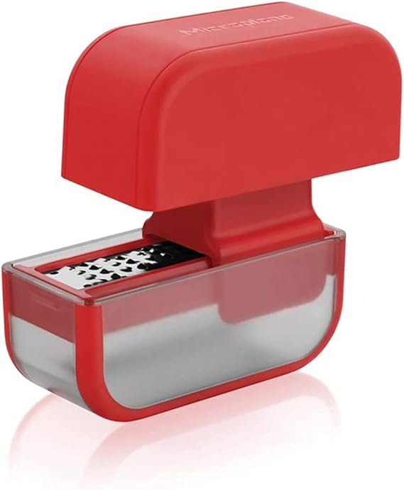 Microplane Garlic Mincer - Red