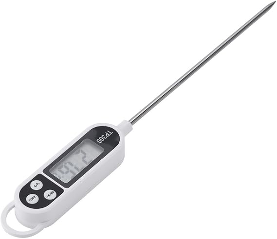 Fdit Dijital gıda termometresi et probu barbekü elektronik ev ölçüm aleti et ve süt pişirmek için