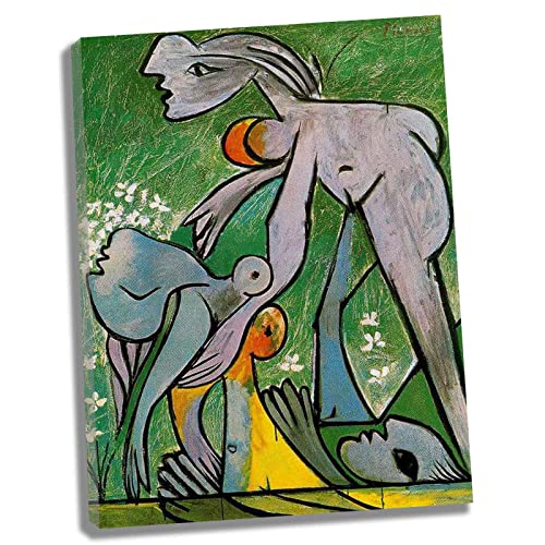 Lasite Pablo PicassoThe rescueWall Art for Bedroom Wall Decor for Home kitchen Office Modern Canvas Artwork Picture on Canvas Ready to Hang30x39cm 12x15inch,Framed