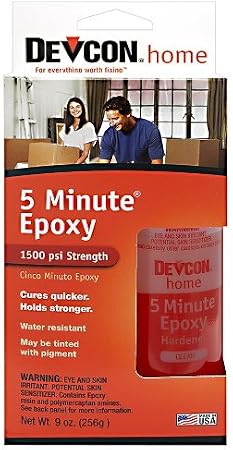 Devcon 20945 S-209 High Strength 5-Minute Fast Drying Epoxy