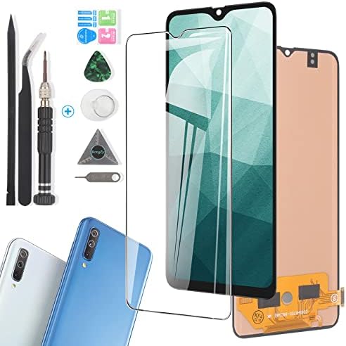 for Samsung Galaxy A70 2019 Screen Replacement LCD Display Touch Screen for Samsung Galaxy A70 A705 SM-A705F A705FN A705MNDSDigitizer Assembly with Repair Tools