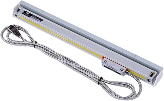 High Accuracy Linear Scale Encoder High Precision 0.005mm Slim Linear Scale DRO TTL Small Linear Encoder Grating Ruler Sensor Transducer for Milling Lathe Machine for Lathe Machine Milling Machine DRO