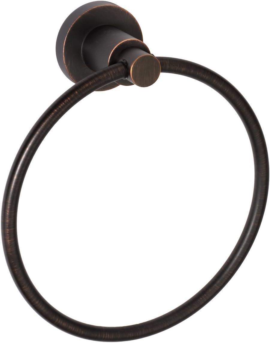 Dynasty Hardware 4011-ORB Manhattan Towel Ring Oil Rubbed Bronze