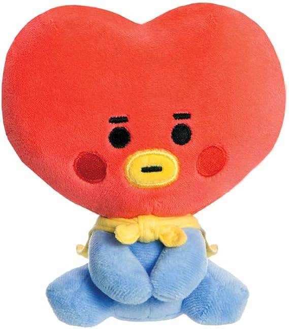 Aurora 61481 BT21 Official Merchandise Baby Tata Sitting 13 cm Blue/Red