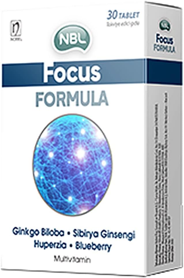 NBL Focus Formula 30 Tablet Zihinsel Performans Takviyesi