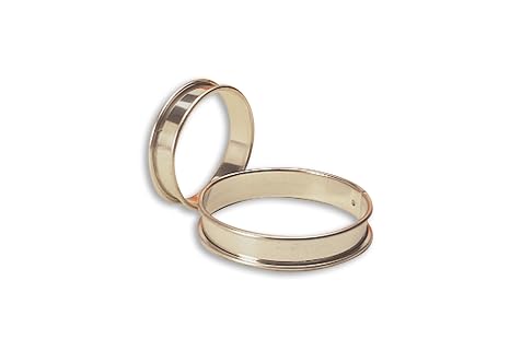 Matfer Bourgeat Stainless Steel Tart Ring, 7 1/8"
