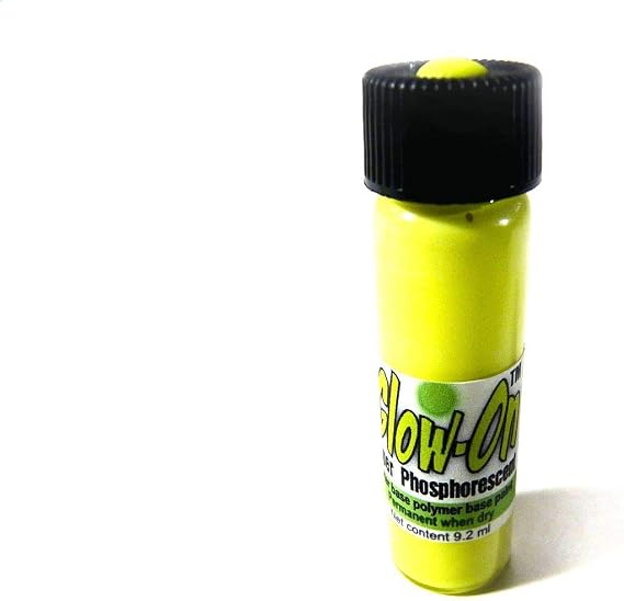 Glow-On Bright Yellow & Yellowish Green Gun Night Sights Paint, 9.2 ml