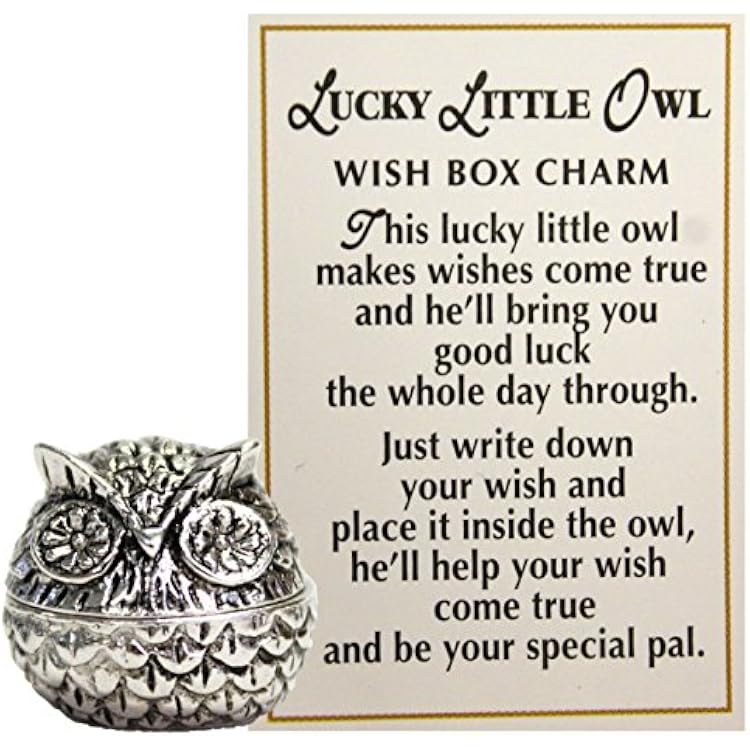 Ganz Luck Little Owl Wish Box