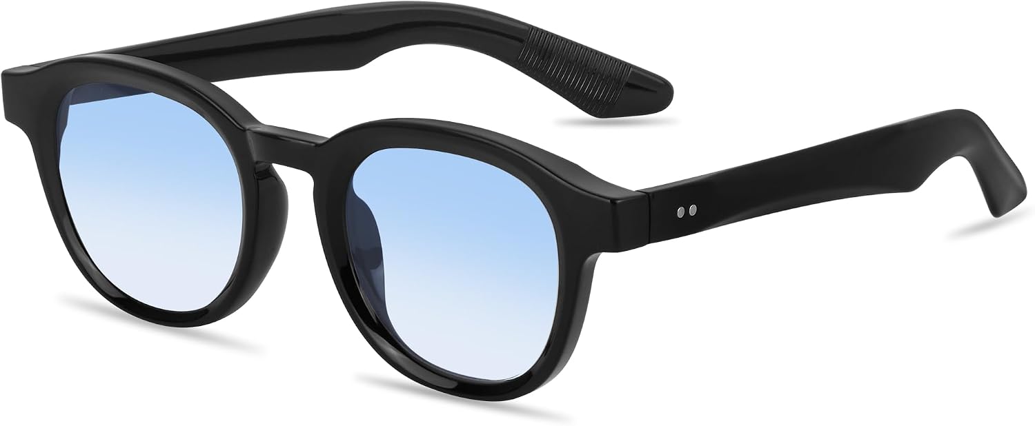 Retro Sunglasses Men Women Vintage Oval Glasses Classic Round Style with UV400 Protection