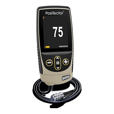 FNS1-E PosiTector Standard Coating Thickness Gage with Separate Ferrous/Non-Ferrous Probe, 6000 Series, 0-60 mils Accuracy